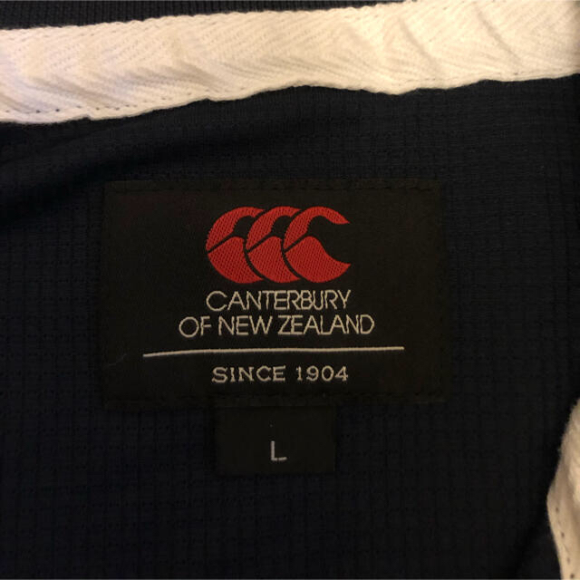 CANTERBURY(カンタベリー)のcanterbury ポロシャツ　紺 メンズのトップス(ポロシャツ)の商品写真