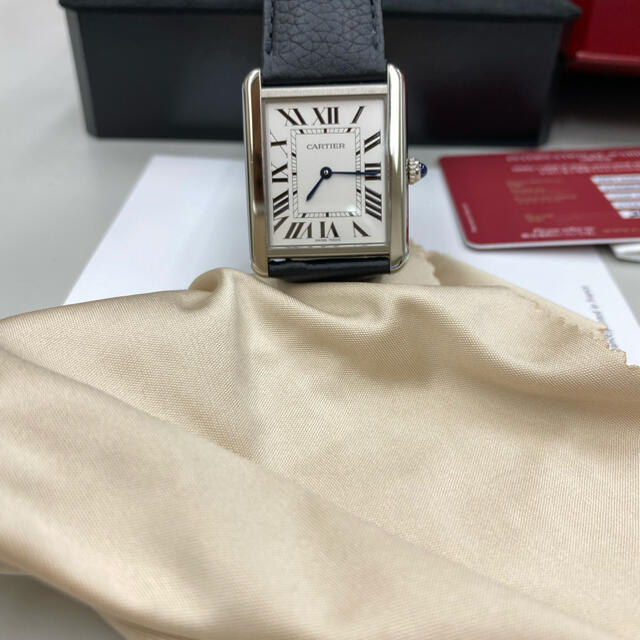Cartier(カルティエ)のくらげ様専用　カルティエ　タンク ソロLM ウォッチ 品番:  WSTA0028 メンズの時計(その他)の商品写真