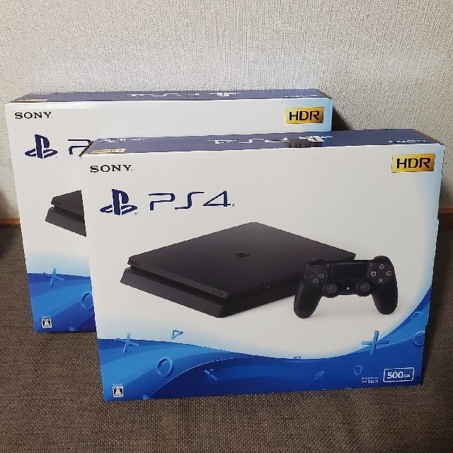 正規品直輸入】 PlayStation4 - cuh-2200ab01 ２台 ジェット・ブラック