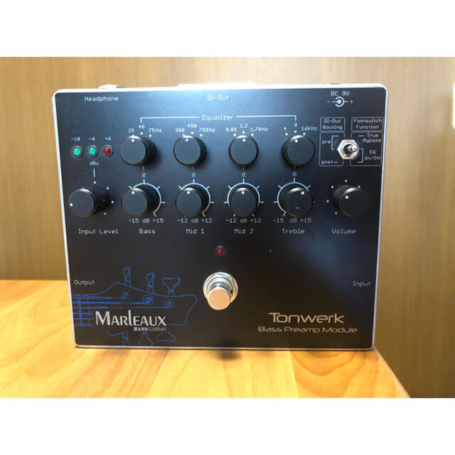 Marleaux Tonwerk ベースプリアンプ