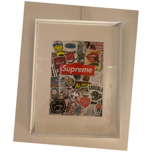 supreme  アート　art  ステッカー　ストリート