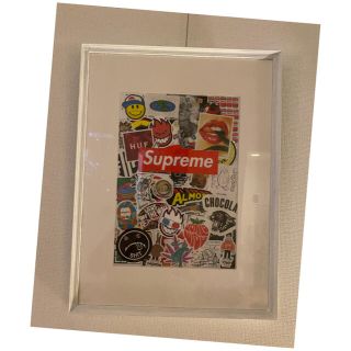 supreme アート art ステッカー ストリート