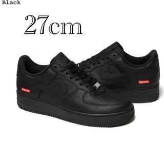 シュプリーム(Supreme)の27cm Supreme Nike Air Force 1 Low Black(スニーカー)