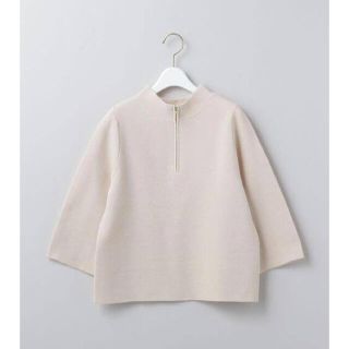 ビューティアンドユースユナイテッドアローズ(BEAUTY&YOUTH UNITED ARROWS)の＜6(ROKU)＞KANOKO ZIP KNIT PULLOVER/ニット(カットソー(半袖/袖なし))