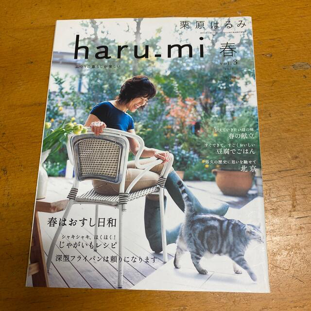 栗原はるみ(クリハラハルミ)のみゅう様専用　栗原はるみ　haru_mi 春　vol.3 2007 エンタメ/ホビーの雑誌(料理/グルメ)の商品写真