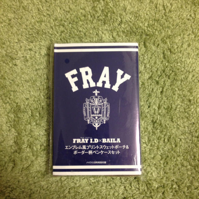 FRAY I.D(フレイアイディー)のFRAY I.D バイラ付録 ２個セット レディースのファッション小物(ポーチ)の商品写真