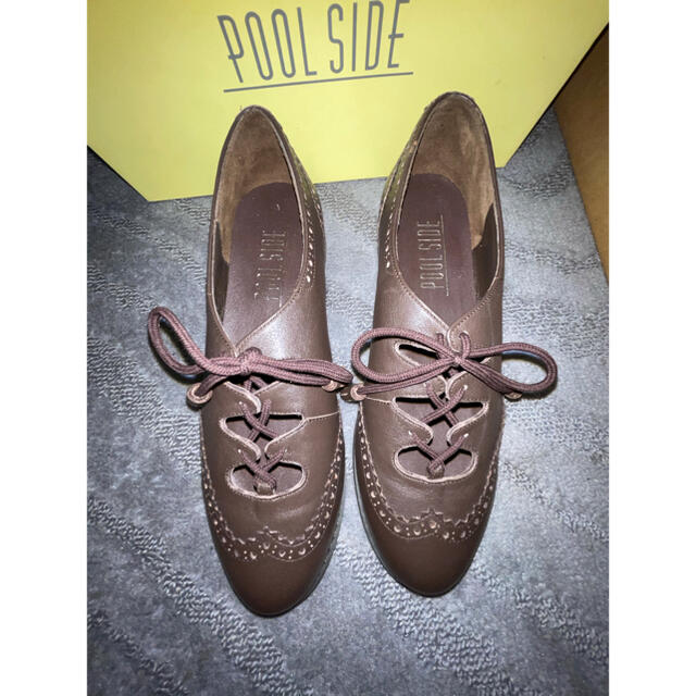 POOL SIDE(プールサイド)のオックスフォード レディースの靴/シューズ(ローファー/革靴)の商品写真