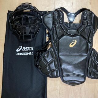 アシックス(asics)のキャッチャー防具　上(防具)