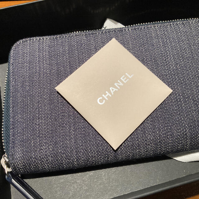 CHANELシャネルクルーズライン　デニム長財布。早いもの勝ち！！今月末まで！！