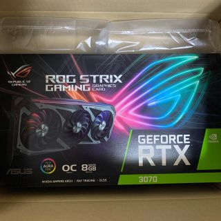 ASUS - ROG-STRIX-RTX3070-8G-GAMING 新品 未開封の通販 by アローラ's ...