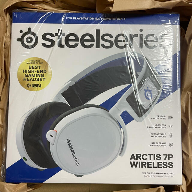 スマホ/家電/カメラSteelSeries Arctis 7P ゲーミングヘッドセット