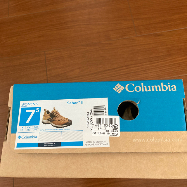 Columbia(コロンビア)の新品・未使用)コロンビア　トレッキングシューズ　24.5cm レディースの靴/シューズ(その他)の商品写真