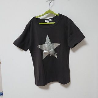 グローバルワーク(GLOBAL WORK)のダークグレーのTシャツ(Tシャツ/カットソー)