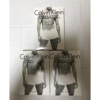 カルバンクライン(Calvin Klein)のXLサイズ カルバンクライン ボクサーパンツ グレー3枚セット(ボクサーパンツ)