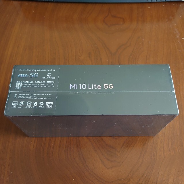 Xiaomi Mi 10 Lite 5G 白【SIMロック解除済 未開封】