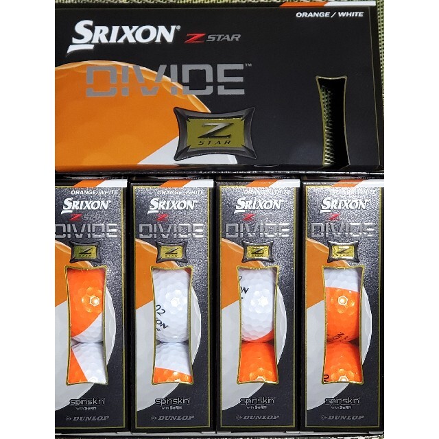 【限定品】SRIXON Z-STAR DIVIDE 1ダース