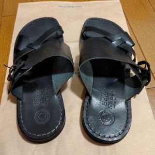 【値下げ】eder shoes サンダル　メンズ　フレンチ41 26センチ相当(サンダル)