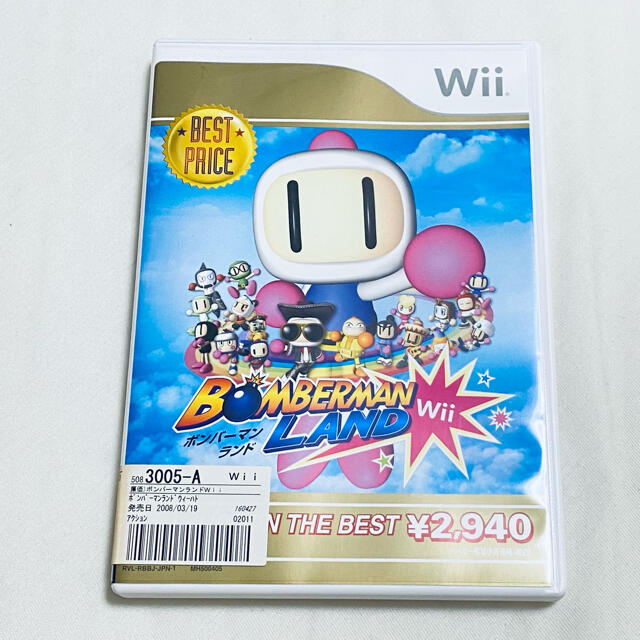 ボンバーマンランド Wii エンタメ/ホビーのゲームソフト/ゲーム機本体(家庭用ゲームソフト)の商品写真