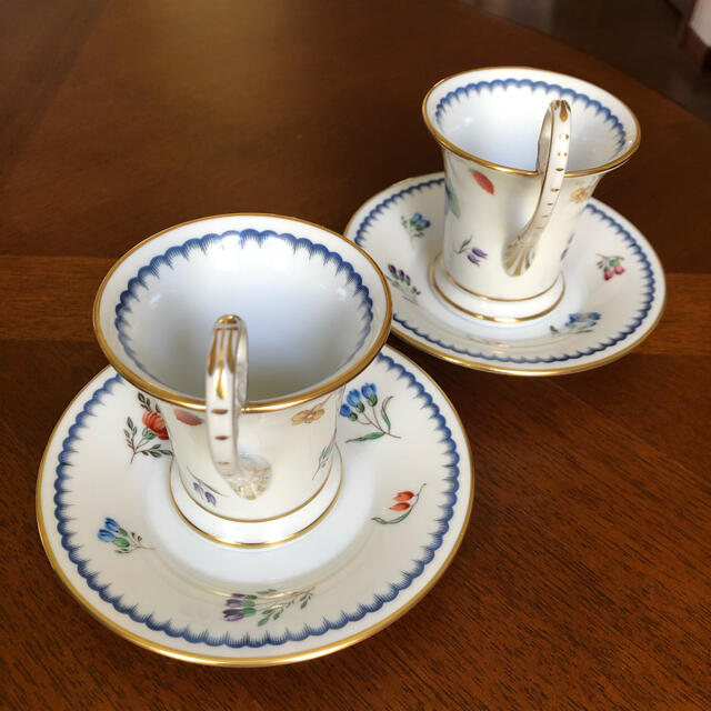 美品】リチャードジノリ☆イタリアンフルーツ☆チョコレートC/S ペア 美品】リチャードジノリ☆イタリアンフルーツ☆チョコレートC/S ペア