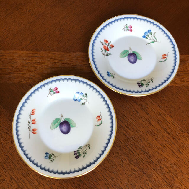 美品】リチャードジノリ☆イタリアンフルーツ☆チョコレートC/S ペア 美品】リチャードジノリ☆イタリアンフルーツ☆チョコレートC/S ペア