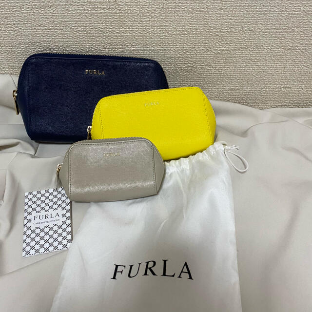 FURLA ポーチ　新品未使用　3点セット