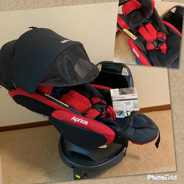 人気‼️【極上品】アップリカ★フラディア/isofix ベッド型チャイルドシート