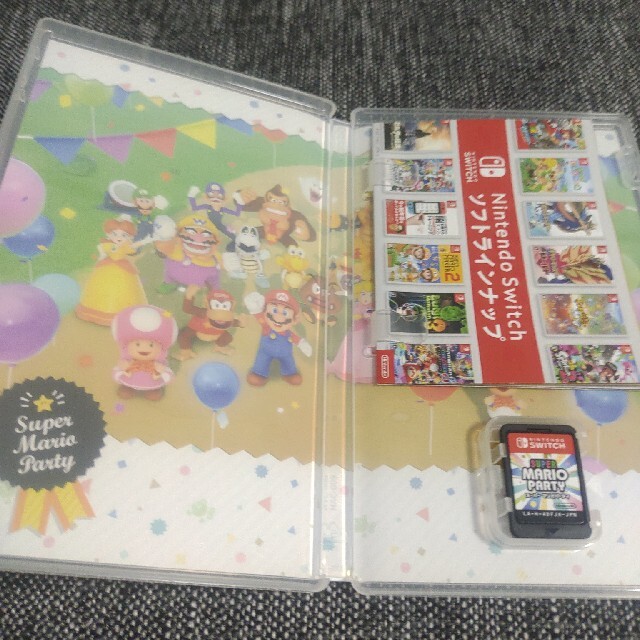 スーパー マリオパーティ Switch エンタメ/ホビーのゲームソフト/ゲーム機本体(家庭用ゲームソフト)の商品写真