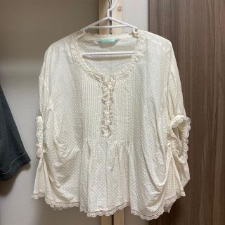 フランシュリッペ(franche lippee)のcherir la femme シェリーラファム ゆったりブラウス(シャツ/ブラウス(半袖/袖なし))