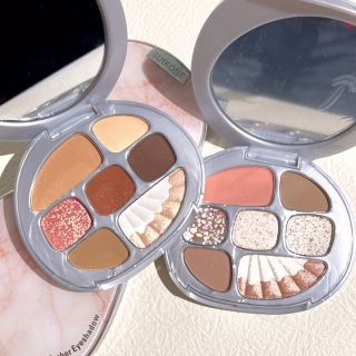 エチュードハウス(ETUDE HOUSE)のアイシャドウパレット シェル オーロラ ピンクアイシャドウ オレンジメイク (アイシャドウ)