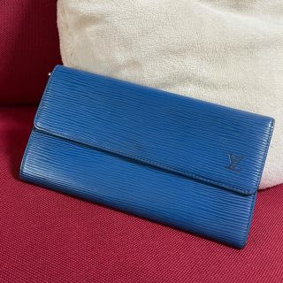 LOUIS VUITTON - ルイヴィトン◇エピ◇長財布◇折財布◇青 ブルー