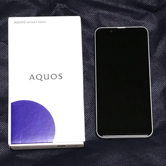 AQUOS sense3 basic シルバー