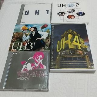 宇多田 ヒカル dvd  UH1+UH2+UH3+UH4+おまけのDVD(ミュージック)