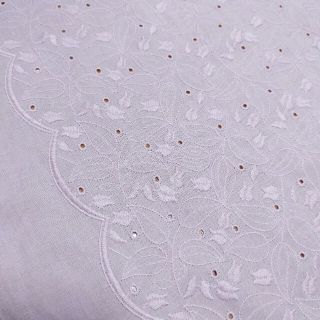 花柄刺繍レース生地(生地/糸)