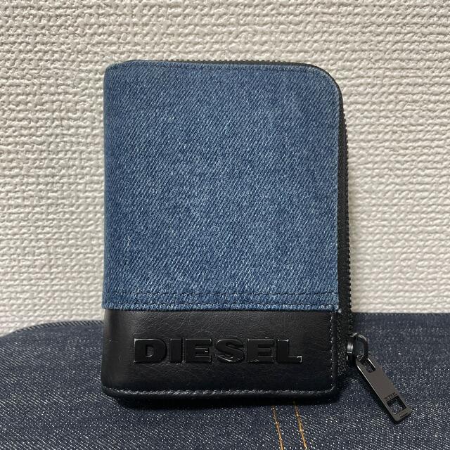 DIESEL(ディーゼル)のDIESEL    二つ折り　財布　デニム メンズのファッション小物(折り財布)の商品写真