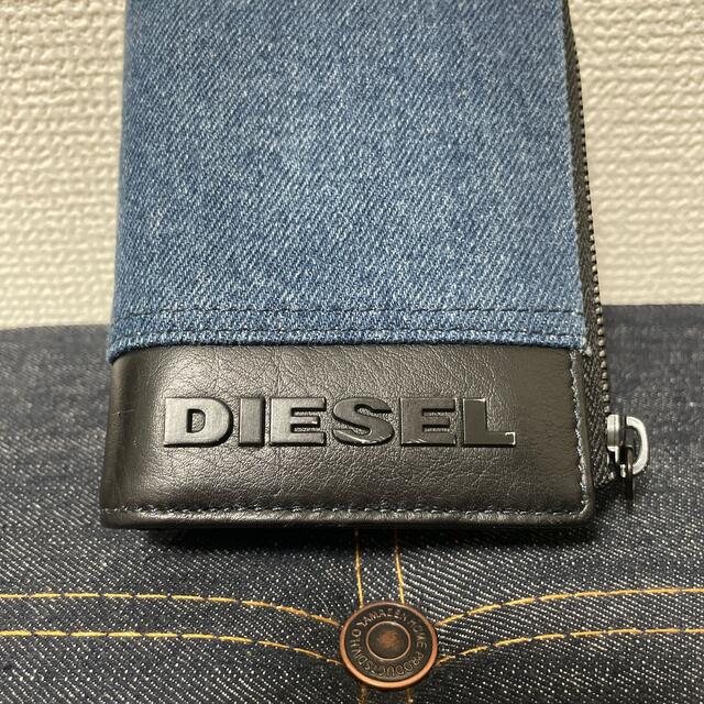 DIESEL(ディーゼル)のDIESEL    二つ折り　財布　デニム メンズのファッション小物(折り財布)の商品写真