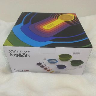 ジョセフジョセフ(Joseph Joseph)のJoseph Joseph ボウル 計量カップ 9点セット 新品未使用(調理道具/製菓道具)