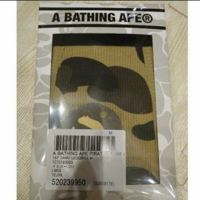A BATHING APE - A BATHING APE 1ST CAMO LEGGINGSの通販 by ape's ...