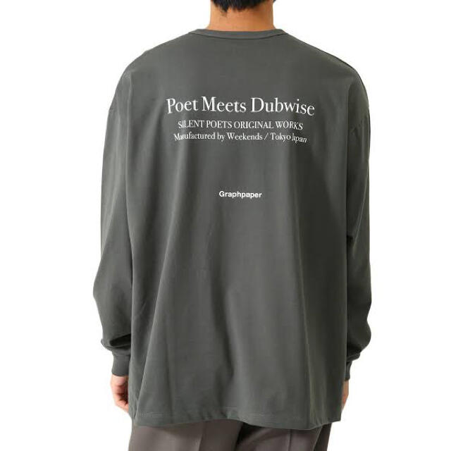 COMOLI(コモリ)のGraphpaper×POET MEETS DUBWISE グラフペーパー メンズのトップス(Tシャツ/カットソー(七分/長袖))の商品写真