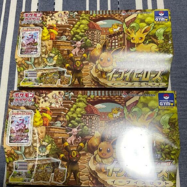 優れた品質 イーブイズセット イーブイヒーローズ 2box シュリンク付き