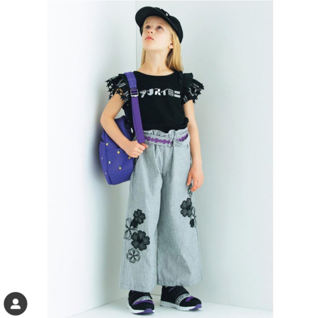 ANNA SUI mini(アナスイミニ)のANNA SUImini 140【新品】♡フリル♡ キッズ/ベビー/マタニティのキッズ服女の子用(90cm~)(Tシャツ/カットソー)の商品写真