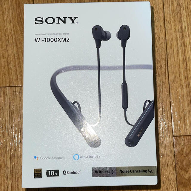 レビュー10万超! SONY ワイヤレスイヤホン WI-1000XM2