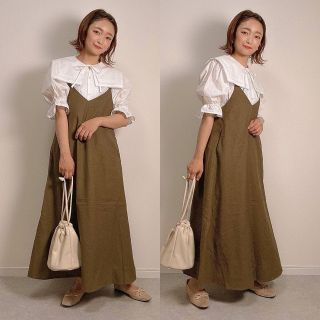 イエナ(IENA)の★新品 しまむら 美シルエット セーラーカラーブラウス プチプラのあや(シャツ/ブラウス(半袖/袖なし))