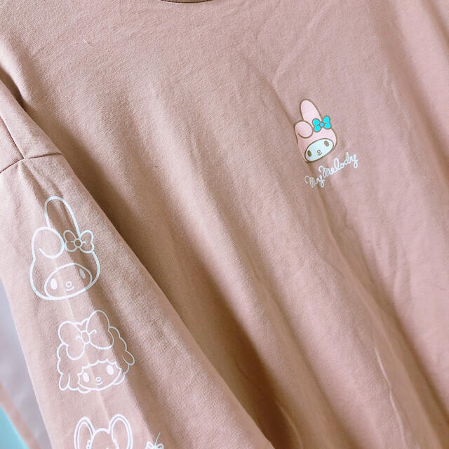 サンリオ(サンリオ)のマイメロ ビッグTシャツ * レディースのトップス(Tシャツ(長袖/七分))の商品写真