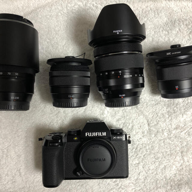 富士フイルム - 富士フイルムカメラxs10 レンズ多数