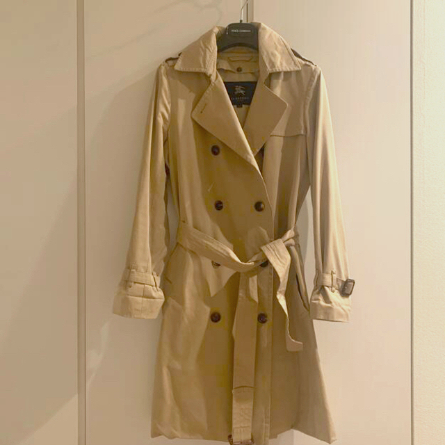 BURBERRY(バーバリー)の【Burberry】ハーフ丈トレンチコート　サイズ36 レディースのジャケット/アウター(トレンチコート)の商品写真