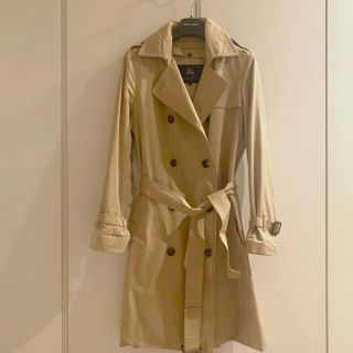 BURBERRY - 【Burberry】ハーフ丈トレンチコート サイズ36の通販 by ...