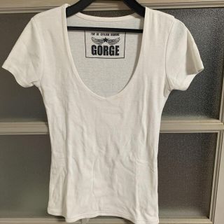 ゴージ(GORGE)のGORGE 無地Tシャツ 白Tシャツ(Tシャツ(半袖/袖なし))