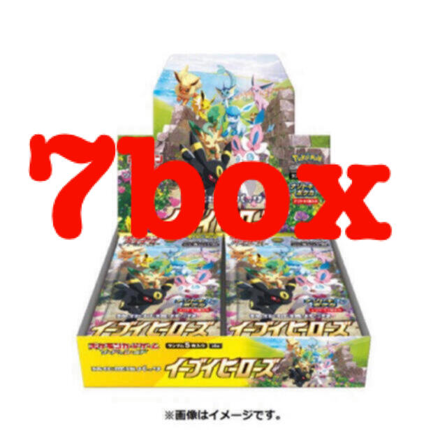 ポケモンカード　イーブイヒーローズ 新品未開封 7BOX