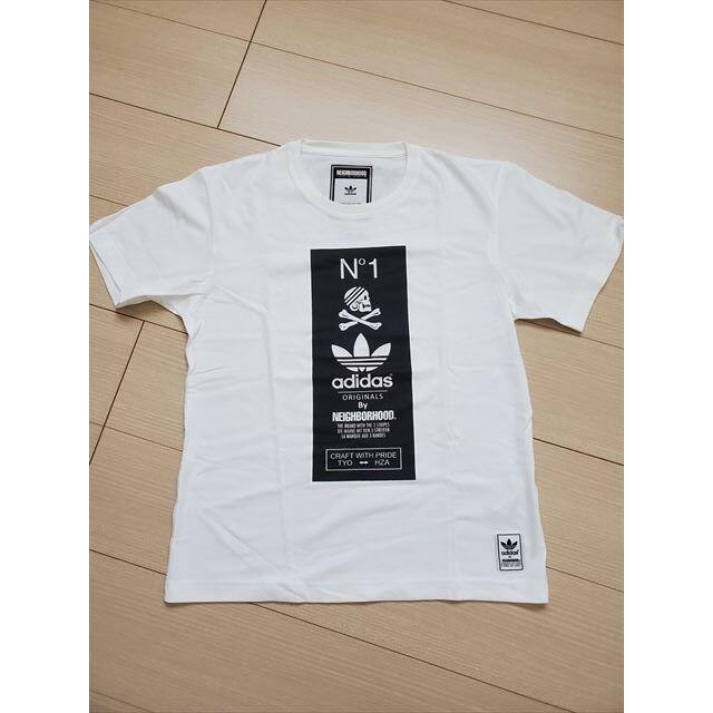 NEIGHBORHOOD(ネイバーフッド)のadidas×NEIGHBORHOOD   コラボTEE　Sサイズ メンズのトップス(Tシャツ/カットソー(半袖/袖なし))の商品写真