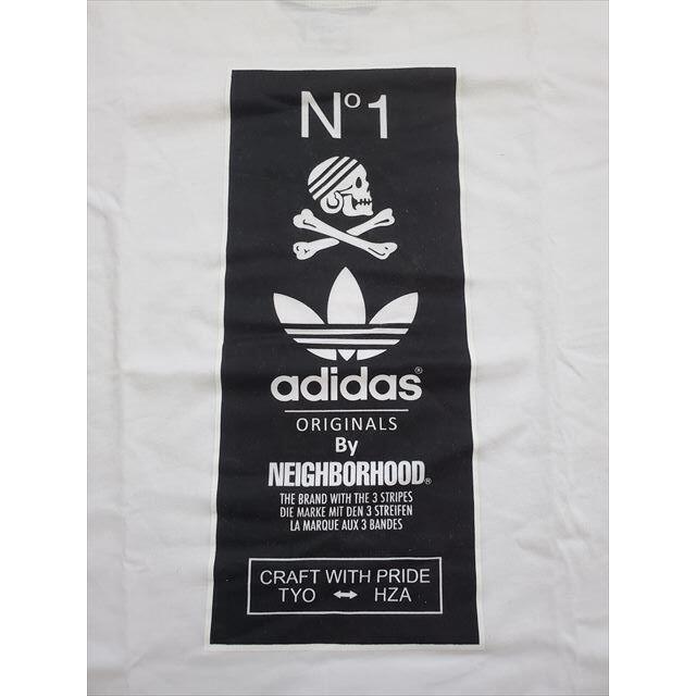 NEIGHBORHOOD(ネイバーフッド)のadidas×NEIGHBORHOOD   コラボTEE　Sサイズ メンズのトップス(Tシャツ/カットソー(半袖/袖なし))の商品写真